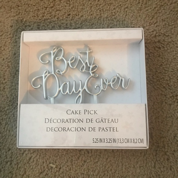 Wedding Sign & Cake Pick - Picture 5 of 6